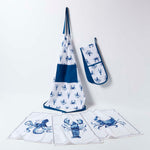 Blue Sea Animal Tea Towels Set Of Three
