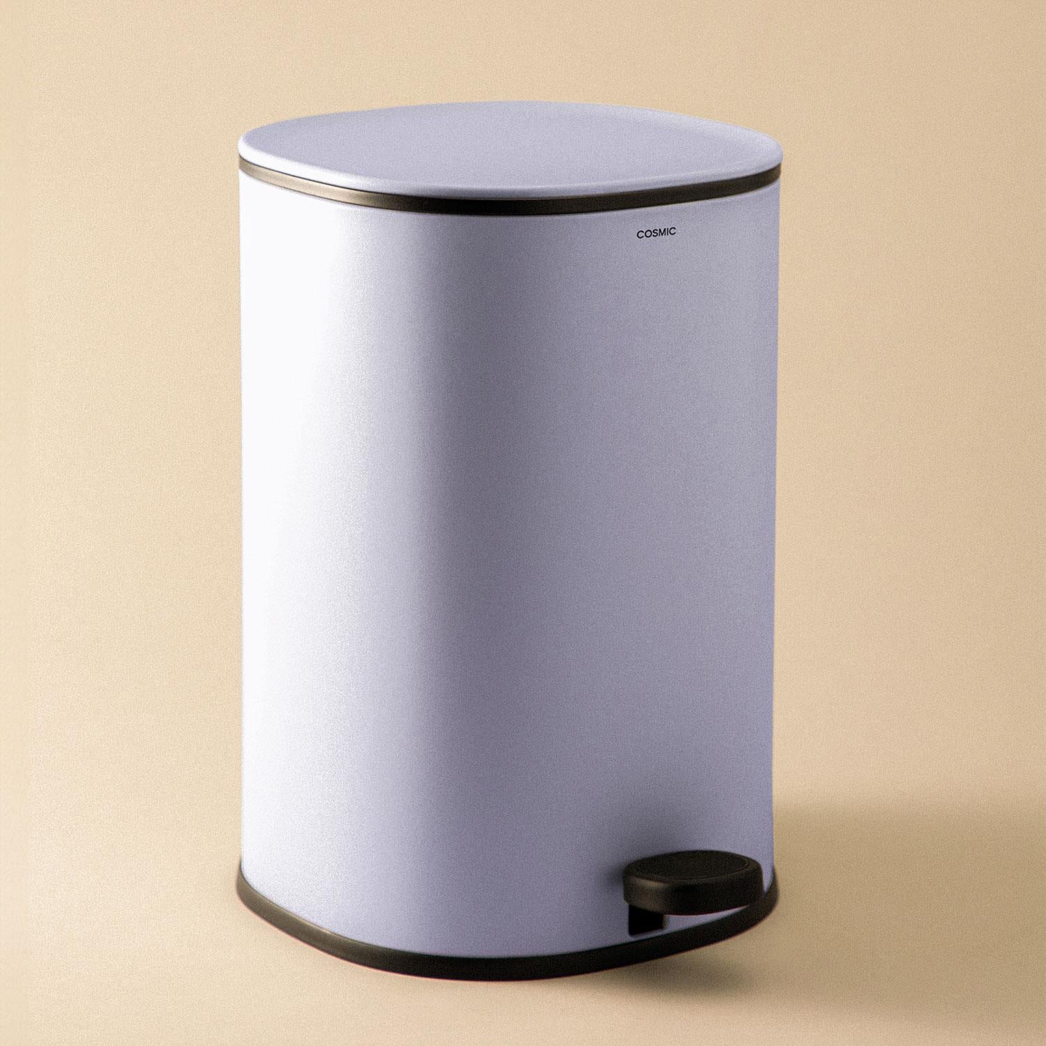 Bathroom Bin 5l, Pedal, Soft-close, Bucket, Essentials Collection | Lavender