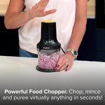 Drew&Cole 5 Second Clever Chop - 3 In 1 Chopper, Dicer & Puree Maker