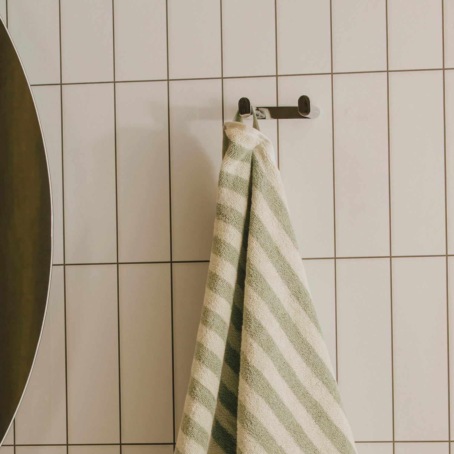 Double Towel Hook, Robe Hook, Coat Hook, Chrome, Micra Collection