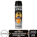Sunset Fresh Antiperspirant Deodorant 72h Sweat Protection 200ml | Set of 3