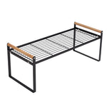 Free Standing Kitchen Spice Herb Rack Holder Cupboard Organiser | Large | Black