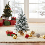 65cm Snow Flocked Mini Christmas Tree