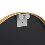 40x120cm Modern Oval Metal Full Length Wall Mirror | Gold