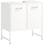Bathroom Under Sink Cabinet For Basin Without Or With Pedestal | White