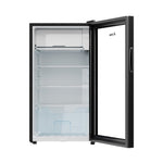 Breeins 83l Door Beverage Cooler With Led Light & Freezer Box
