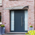 Door Canopy, Outdoor Rain Shelter, 196 X 75cm | White