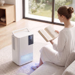 400ml/day Small Dehumidifier, Rgb Mood Lights For Home Bedroom