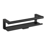Bathroom Shelf, Bathroom Organizer, Matt Black , Architect S+ Collection