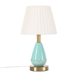 Ceramic & Iron Table Lamp With 5w Bulb
