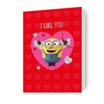Minions 'i Like You' Valentine's Day Card Official Product