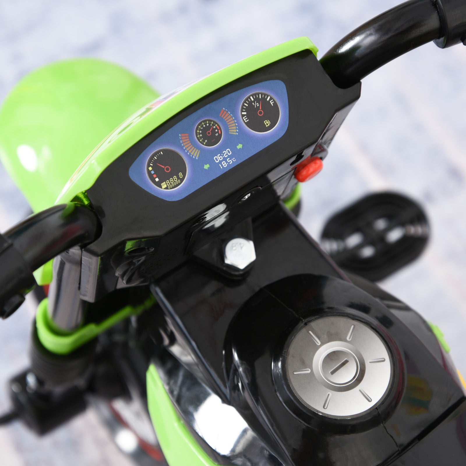 Toddler Pedal Tricycle Ride-on Learning Music Lights 18-36 Months | Green