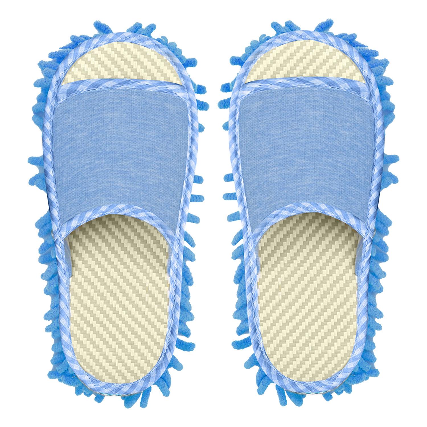 Mop Shoe High-quality Microfiber Chenille Flexible & Elastic - Blue | Blue