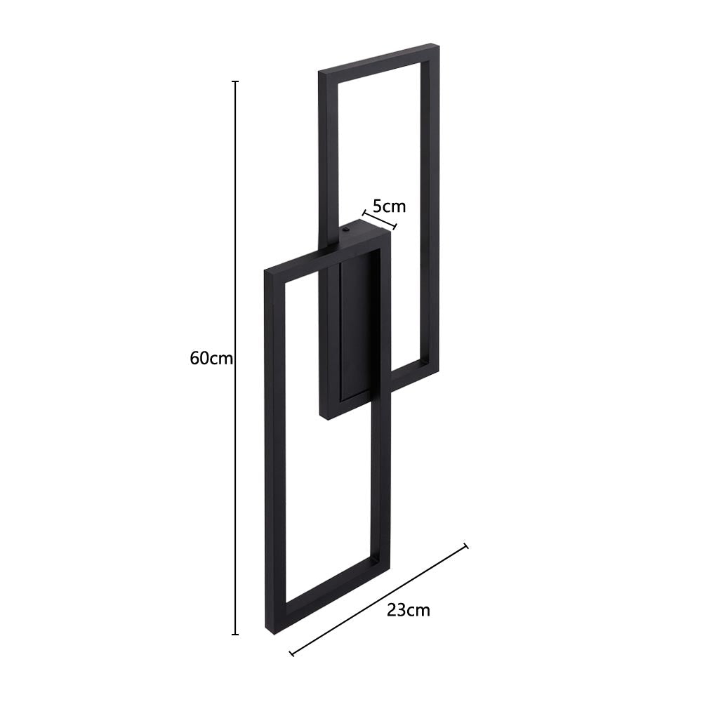 Industrial Rectangular Led Wall Light