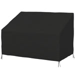 Outsunny 2 Seater Rain Cover Garden Sofa Chair Bench Protector