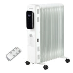 7/9/11fin Oil Filled Radiator Heater With 3 Heat Settings | Large | White