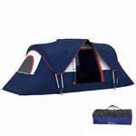 5-6 Man Camping Tent, Water Resistant Hiking Shelter | Dark Blue