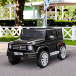 Mercedes Benz G500 12v Kids Electric Ride On Car W/ Remote Control | Black
