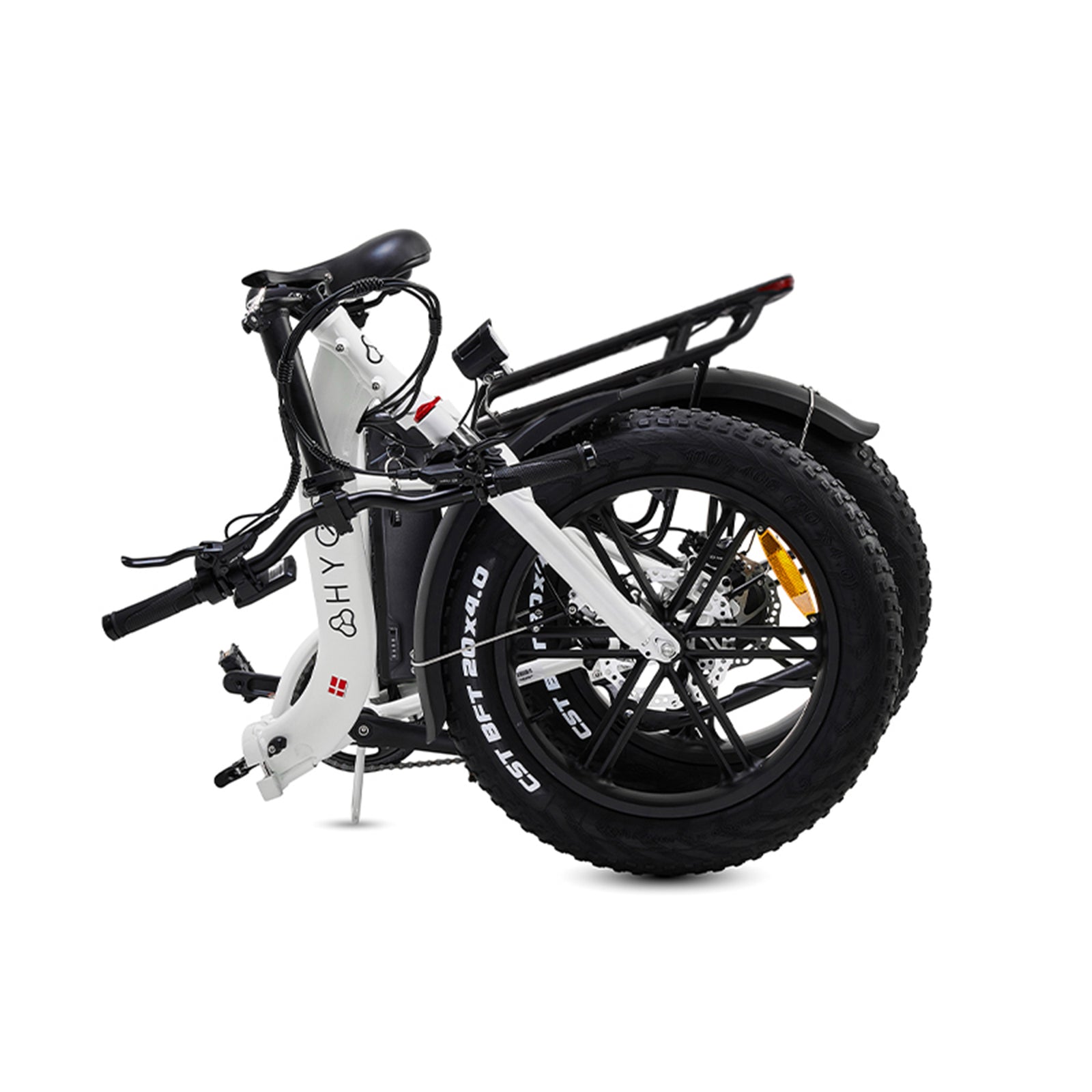 Vester Step 2026 - Folding Fat Tyre E-bike 48v 14ah | White
