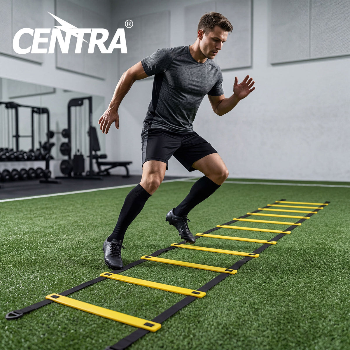 Centra Football Training Equipment Agility Ladder Training Kit Speed Cones