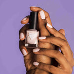 Vegan & Natural Nail Polish Long-lasting, 101 White Dance In The Rain