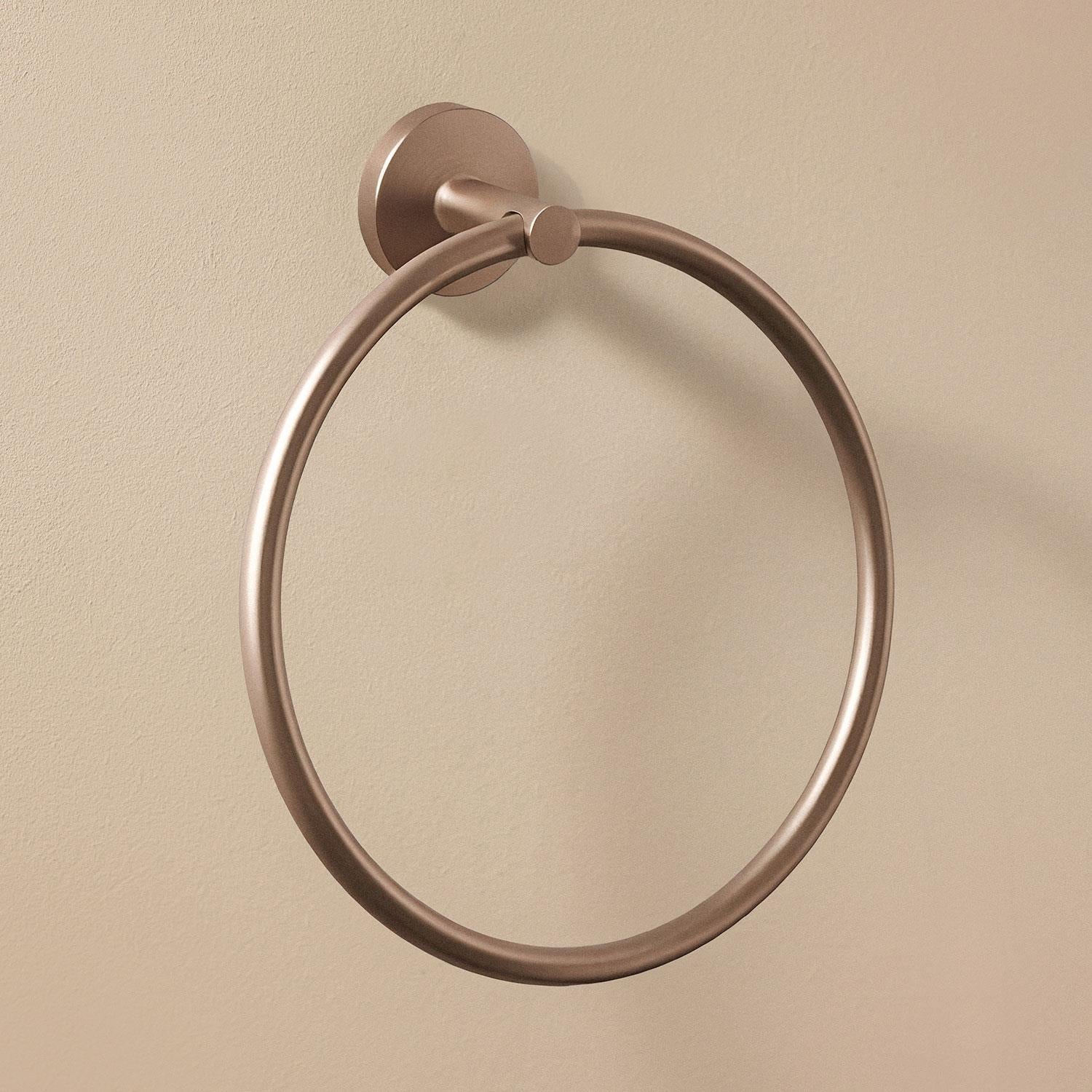 Towel Ring, 20cm, Matt Anti-corrosion, Start Collection | Copper
