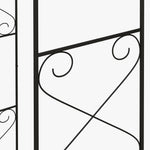 Garden Arch W/ Double Gate, Garden Arbor Climbing Plants