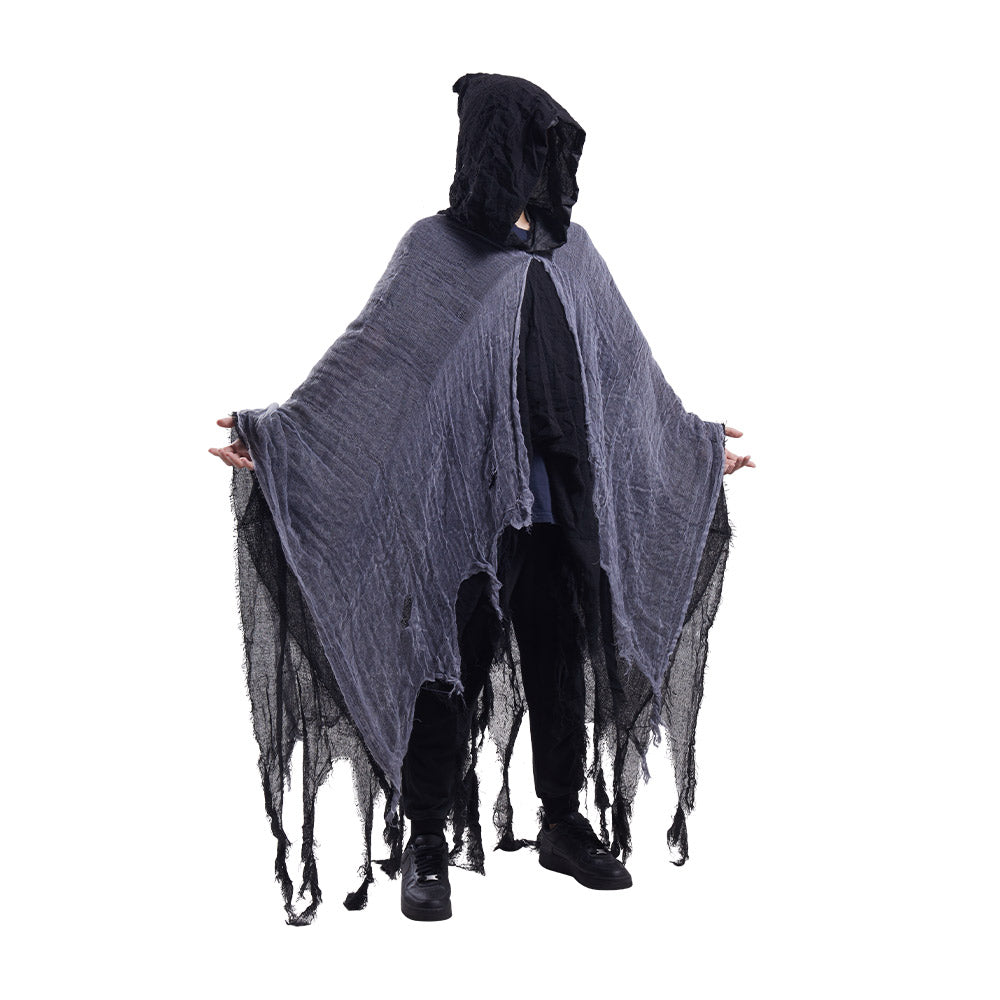 Halloween Costume Cosplay Skeleton Cloak