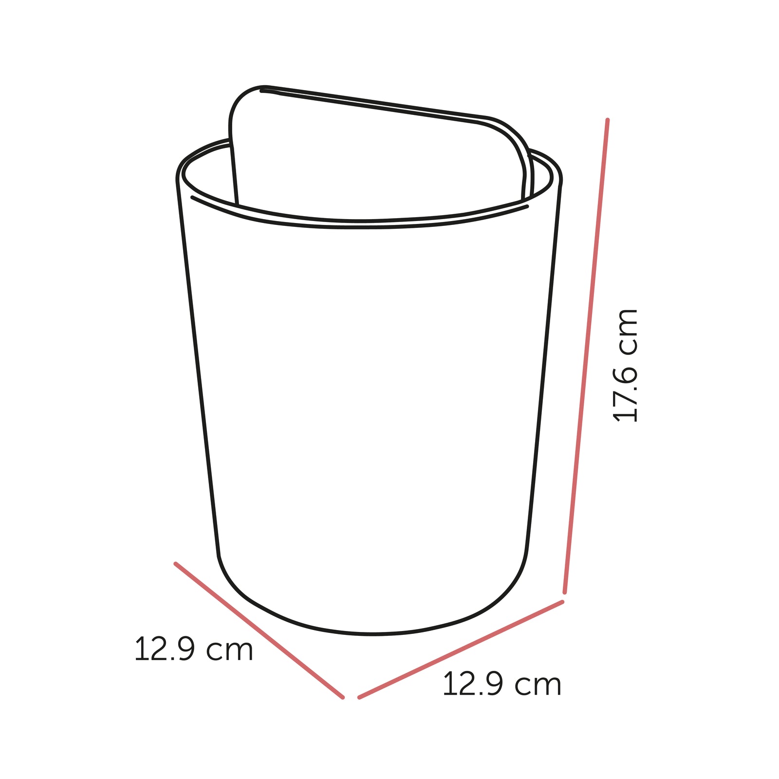 Recycled Utensil Holder - Stone Kitchen Organiser - Two Sections, Organised and Tidy - Made in UK