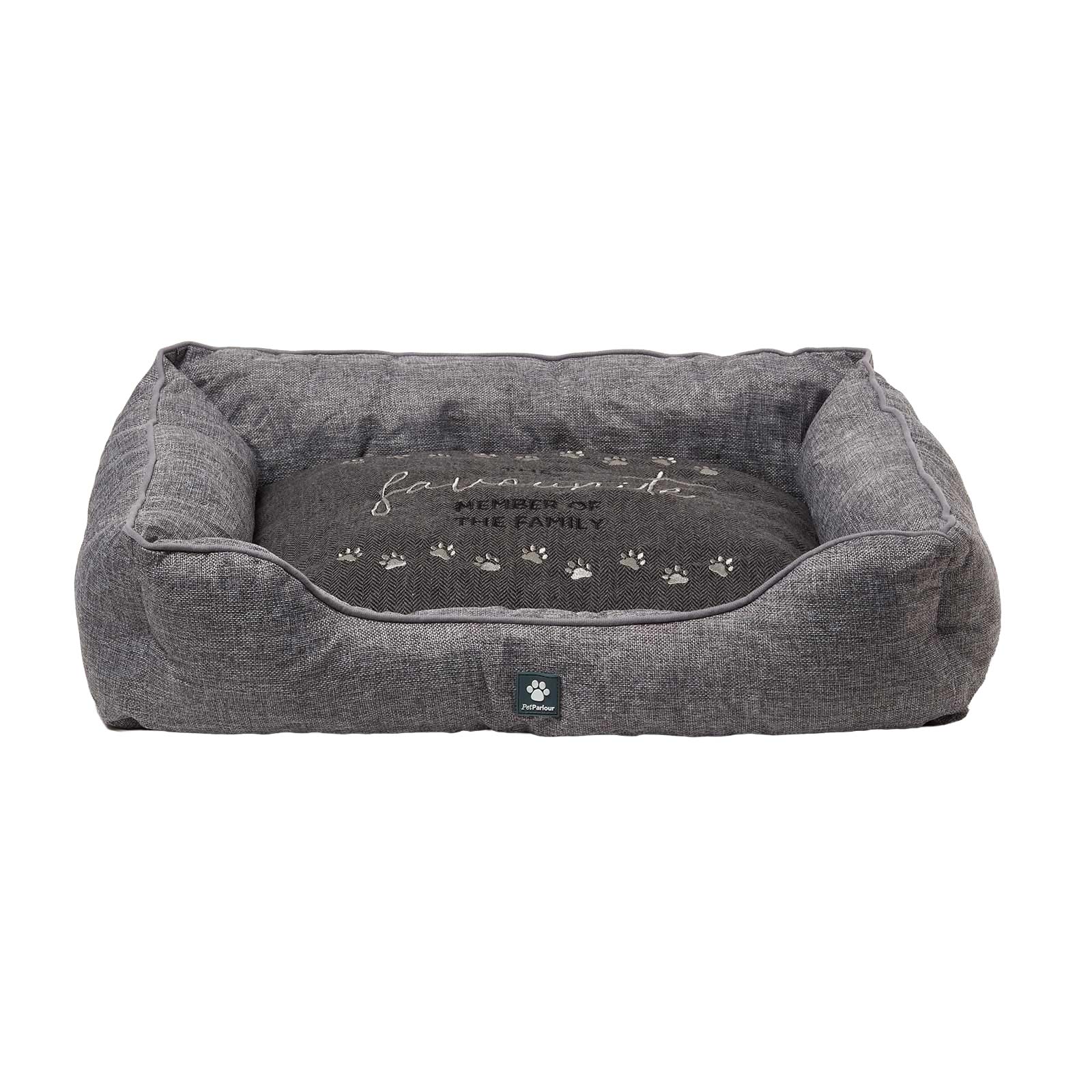 Woven Favourite Pet Bed | Large | Grey