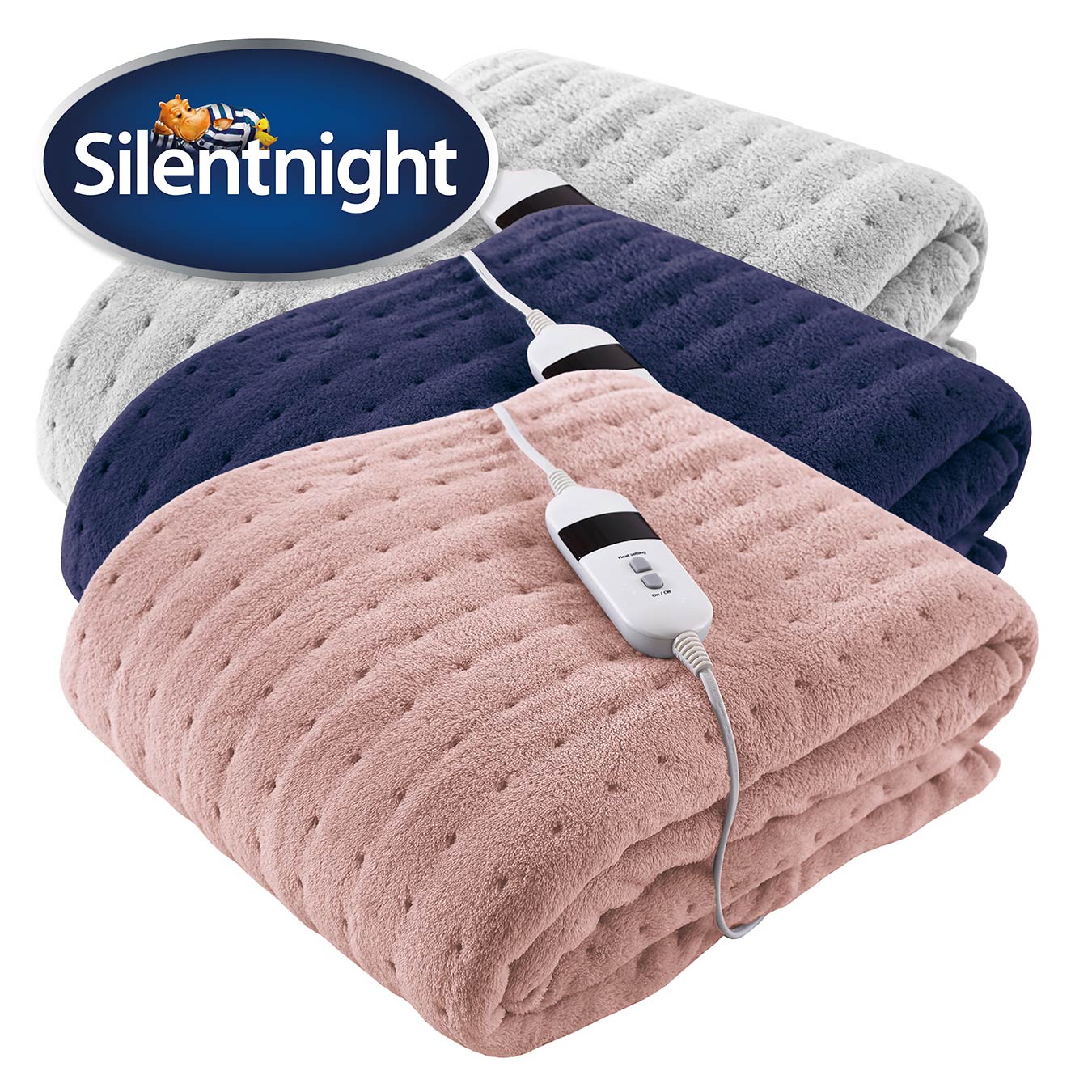 Comfort Control Heated Throw | Gray