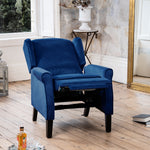 Barksdale Recliner Armchair | Dark Blue