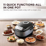 5l Multifunctional Rice Cooker – 8 Preset Programs, Led Display, Smart Heat Control, Stainless Steel & Non-stick Po