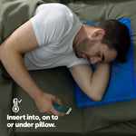 Self Cooling Gel Pillow Inserts 2 Pack Hot Night Relief