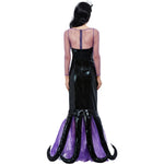 Evil Sea Witch Costume, Black | Medium