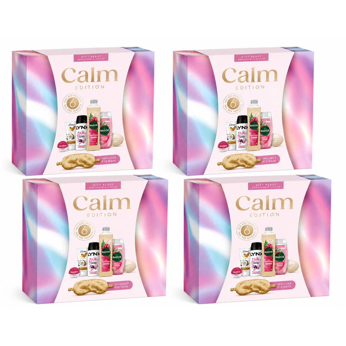 Radox Multi Branded Calm Edition Gift Set, Radox, Dove And Vaseline
