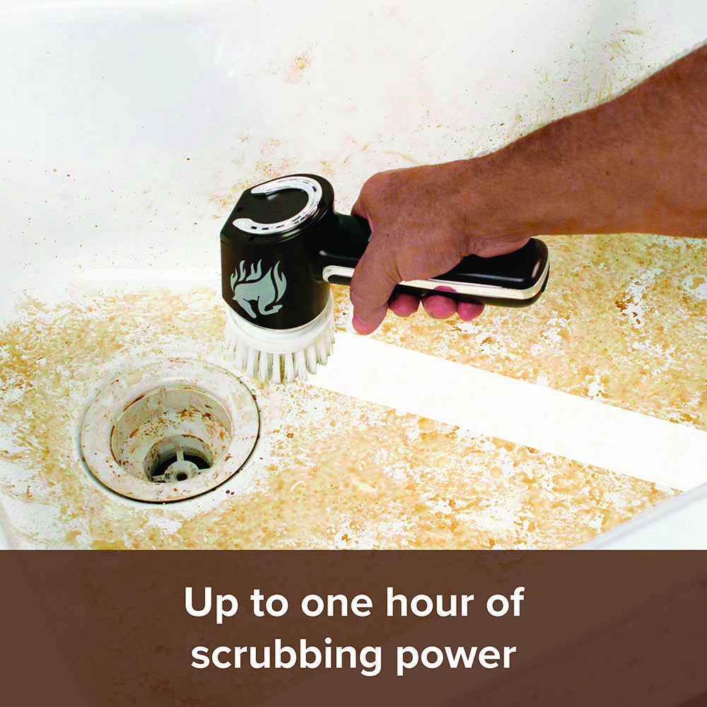 Horsepower Deluxe – Handheld Portable Rechargeable Power Scrubber