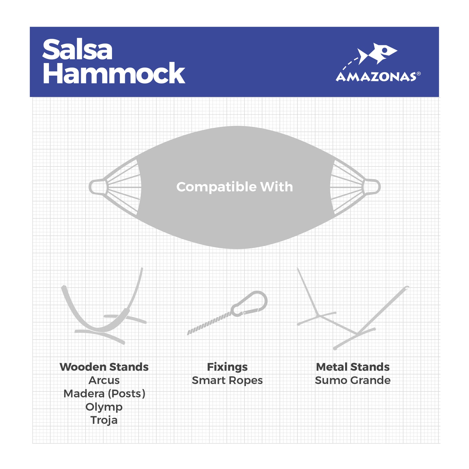 Salsa Marine Double Garden Hammock