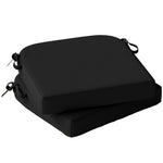 Outsunny Outdoor Chair Seat Cushions Set Of 2, Garden Chair Cushions