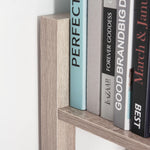 Rectangle Desk With Bookshelf, Home Office