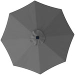 Upf 50+ Replacement Parasol Canopy Parasol Cover Replacement | Gray