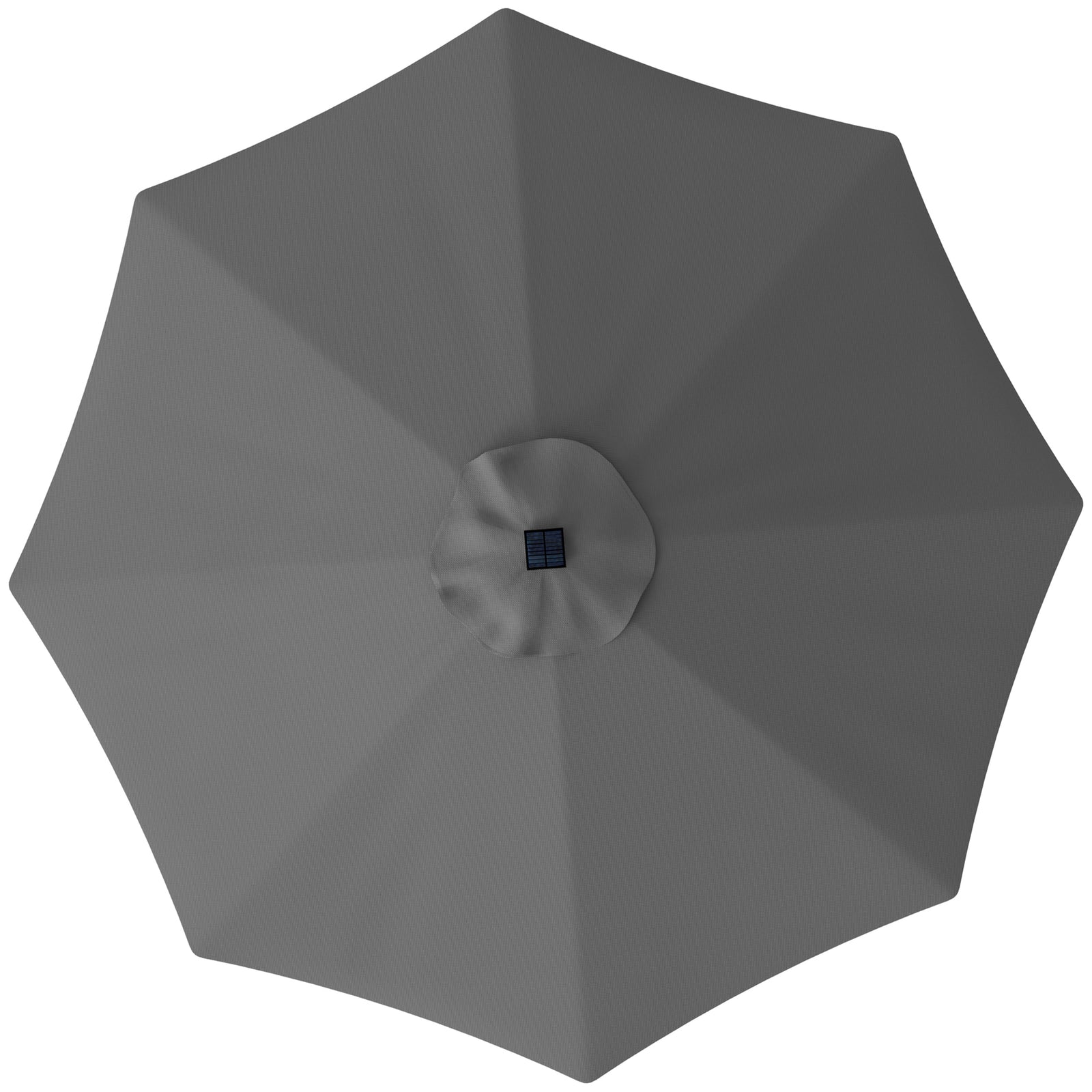 Upf 50+ Replacement Parasol Canopy Parasol Cover Replacement | Gray