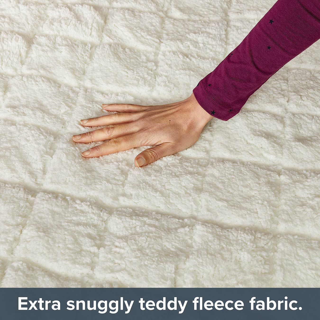 Teddy Fleece Electric Blanket | Double