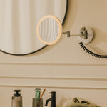 Mirror, Wall Mounted, X5, Adjustable Led , Chrome, Architect Collection
