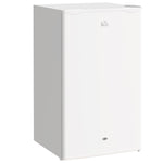 91l Freestanding Under Counter Fridge Silver With Lock | One Size | White