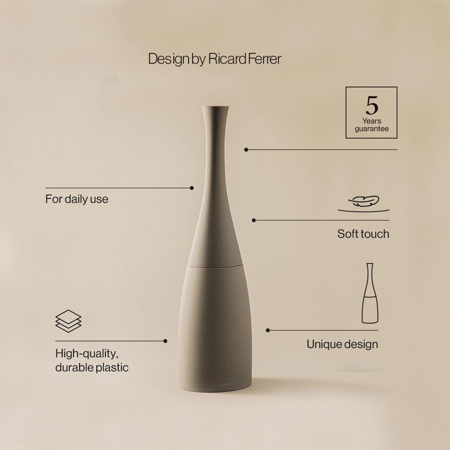 Toilet Brush & Holder, Soft-finish Coating, Saku Collection | Lavender