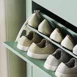 3 Drawer Shoe Cabinet For Hallway | Green