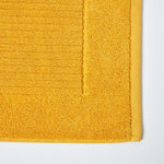 Imperial Plain Turkish Cotton Bath Mat | 50 x 80cm | Ochre