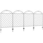 Fencing Panels 43in X 11.5ft Bed Border, Animal