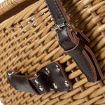 Wicker Buff 60cm Picnic Basket | Brown